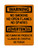 No Smoking No Open Flames No Sparks English/Spanish, OSHA Warning Sign (Part#: WAR1417)