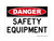 Safety Equipment, OSHA Danger Sign (Part#: DAN1100)