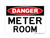 Meter Room, OSHA Danger Sign (Part#: DAN1154)