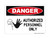 Authorized Personnel Only (Worker Stop Symbol), OSHA Danger Sign (Part#: DAN1205)