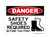 Safety Shoes Required Beyond This Point (PPE Symbol 3), OSHA Danger Sign (Part#: DAN1245)