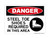 Steel Toe Shoes Required In This Area (PPE Symbol 3), OSHA Danger Sign (Part#: DAN1248)
