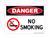 No Smoking (Left No Smoking Symbol), Danger Sign