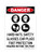 Hard Hats, Safety Glasses, Ear Plugs Foot Protection Required Beyond This Point (PPE Symbols), OSHA Danger Sign (Part#: DAN1311)