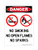 No Smoking No Open Flames No Sparks (No Smoking Or Matches Symbols), OSHA Danger Sign