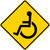 Handicapped, Warning Sign