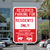 CUSTOM Reserved Parking-Tow, Parking Sign