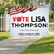 Custom Vote Yard Sign - Flag  Example