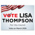 Custom Vote Yard Sign - Flag