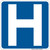 Hospital,  General Services Sign
