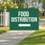 Food Distribution (Arrow) - Yard Sign 7 Colors