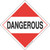 "Dangerous", Hazmat Placard(Part#: HAZ1024)