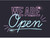 We Are Open, Yard Sign (Part#: YRD1024)