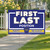 Custom Pennsylvania Government Candidate, Blue/White/Gold (Part#: YRD1001)