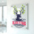 Example of a professional Vertical custom acrylic sign for "Blue Stag Landscaping".