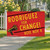 Megaphone and Candidate Name, Campaign Sign (Part#: YRD1038)
