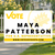 Political Party Flag - Candidate Name, Campaign Sign (Libertarian) Example, 24"x18" Horizontal