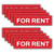 10 Pack, "For Rent" - Real Estate Riders (Part#: REA1012)