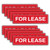 10 Pack, "For Lease" - Real Estate Riders (Part#: REA1013)