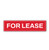 "For Lease" - Real Estate Riders (Part#: REA1013)