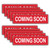 10 Pack, "Coming Soon" - Real Estate Riders (Part#: REA1015)