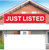 "Just Listed" - Real Estate Riders (Part#: REA1016)