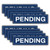 10 Pack, "Pending" - Real Estate Riders (Part#: REA1018)