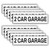 10 Pack, "2 Car Garage" - Real Estate Riders (Part#: REA1023)