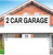 "2 Car Garage" - Real Estate Riders (Part#: REA1023)