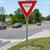 Example of Yield Sign, MUTCD (Part#: SKR1-2)