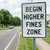 Begin Higher Fines Zone , R2-10, Begin Higher Fines Zone Sign, MUTCD (Part#: SKR2-10)