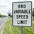 End Variable Speed Limit, R2-13