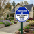 Example of Protected By Home Security III, 24 Hour Surveillance Sign