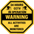 Warning CCTV In Operation, 24 Hour Surveillance Sign