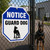 Example of Notice Guard Dog II, Property Sign