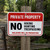 Private Property - No Hiking, Hunting, Trespassing - Violators Will Be Prosecuted, Property Sign (Part#: PRV1007)