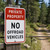 Private Property - No Offroad Vehicles, Property Sign (Part#: PRV1013)