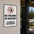 No Firearms Or Weapons Allowed On This Property, Property Conduct Sign (Part#: RUL1001)