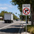 Movement Prohibition, Vehicle Class (1 line), MUTCD (Part#: SKR3-1b)