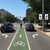 Advance Intersection 3 Lane Control with Bike Lane (Forward), MUTCD (Part#: R3-8xa)