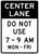 Reversible Lane Control - Post-Mounted, MUTCD Lane  and Turn Control