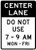 Reversible Lane Control - Post-Mounted, MUTCD (Part#: SKR3-9f), MUTCD Lane  and Turn Control, 30"x42", 36"x54"