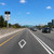 Preferential Lane Restriction Ends 1/2 Mile - HOV (Post-Mounted), MUTCD (Part#: SKR3-12d), R3-12d, MUTCD 30"x40", 36"x60"