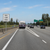 Example of Preferential Lane Ends - Bus (Post-Mounted), MUTCD Lane  and Turn Control , R3-12g 30"x36"