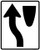Keep Left (Symbol), MUTCD (Part#: SKR4-8), MUTCD Pass & Slow Traffic