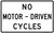 No Motor-Driven Cycles, MUTCD (Part#: SKR5-8), MUTCD Selective Exclusion