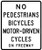 No Pedestrians, Bicycles, Motor-Driven Cycles on Freeway, MUTCD (Part#: SKR5-10a), MUTCD Selective Exclusion