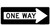 One Way (Right Arrow), MUTCD (Part#: SKR6-1R), MUTCD One Direction