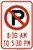 No Parking (Part Time), MUTCD