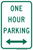One Hour Parking (Time Limit), MUTCD Timed Parking